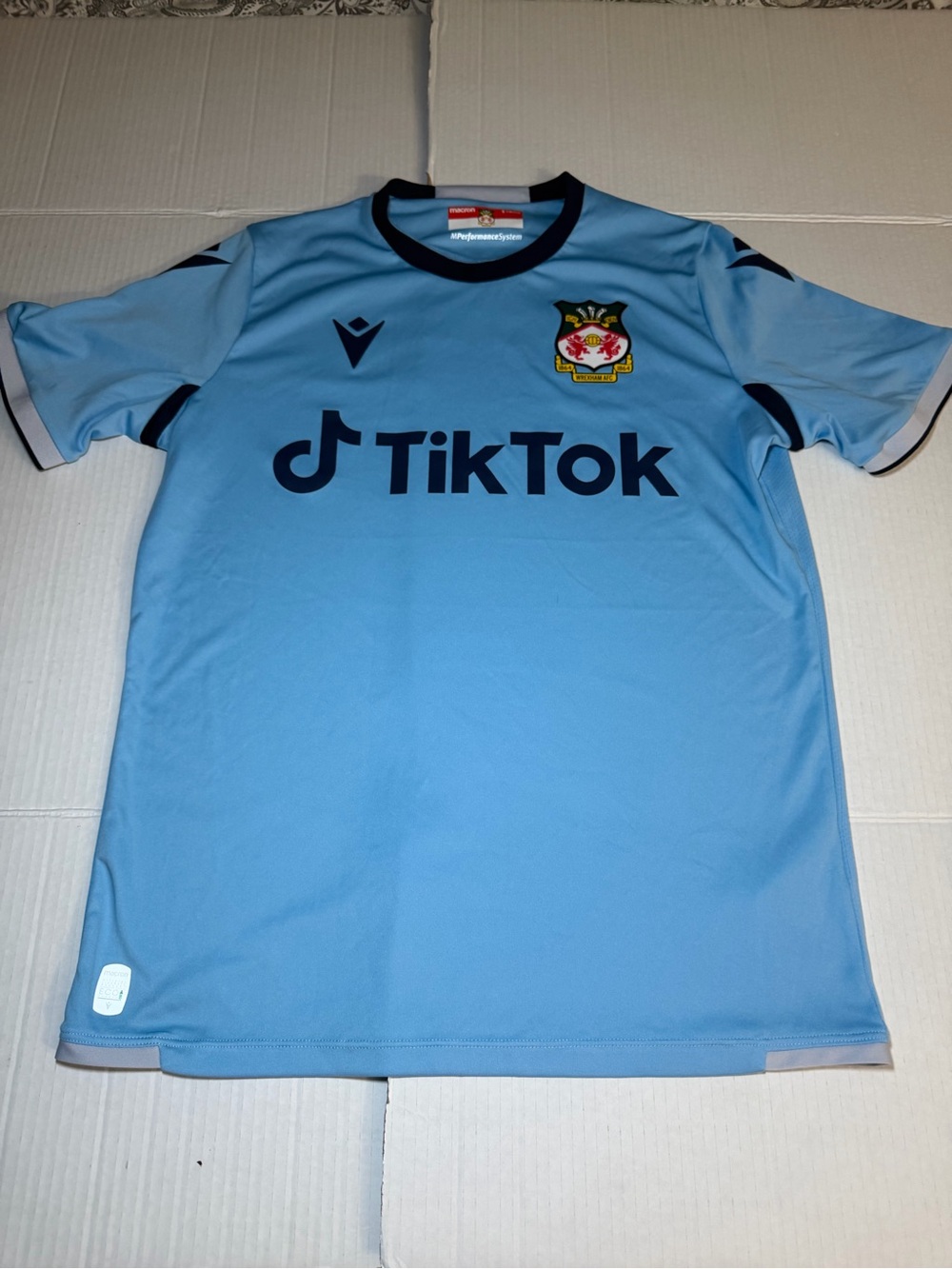 Wrexham Macron Away Soccer/Football Jersey Kit 2022/2023 Men’s Small